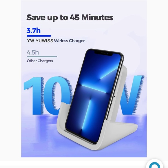 🩵final markdown 🩵Wireless Charging Stand Qi-Certified - Picture 7 of 14